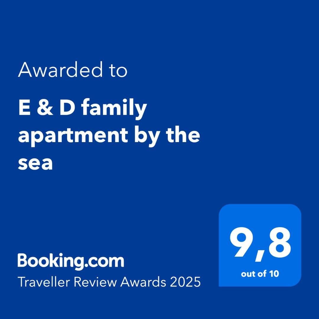 E & D Family Apartment By The Sea Kalyves Polygyrou Exterior photo